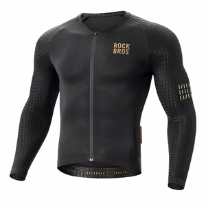 Rockbros YDCX008 Diamond Long Sleeve Cycling Jersey Size XXL - Black