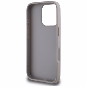 Guess Grained Roses Big 4G Logo Suojakuori iPhone 16 Pro Max:lle - violetti