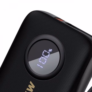 Power Bank Dudao "K14" Black 10000mAh (PD / QC3.0) +  Type-C / Lightning cable