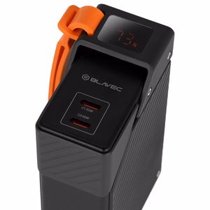 Blavec BJ-50 Tytan -varavirtalähde, 20 000 mAh, 65 W, 2× USB-C (PBBJ50A), musta
