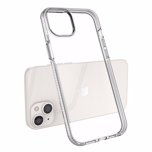 Spring Case tapauksessa iPhone 14 Plus silikoni suojus kehys vaaleansininen vaaleansininen