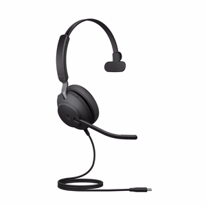 JABRA Evolve2 40 SE MS Mono USB C/A -kuulokkeet