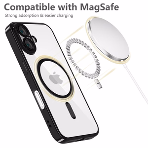 Tech-Protect MagFlex MagSafe Suojakuori iPhone 16:lle - musta