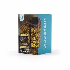 Forever Light Aurinkoenergia LED-lamppu Moroccan leaves SUNARI FLS-210