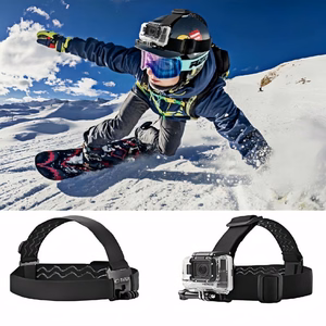 Tech-Protect GA100 Päähihna GoPro / DJI Musta