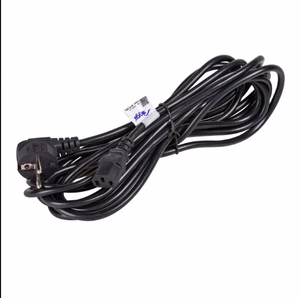 Akyga AK-PC-05 musta 5 m CEE7/7 IEC C13