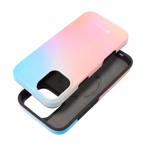 Suojakuori iPhone 16 PLUS:lle Forcell F-Protect Mirage yhteensopiva MagSafe Military Drop-Test pinky blue