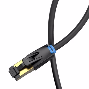 PATCH CABLE CAT.8 SFTP/3M BLACK IKABI VENTION