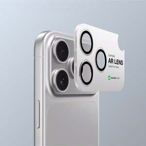 AmazingThing Lens Glass for iPhone 17 Pro / Pro Max with Black Aluminum Frame
