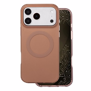 Tecto Shield Mistiq Mag suojakuori iPhone 17 Pro Max 6,9" / 18 Pro Max 6,9"-mallille, ruskea