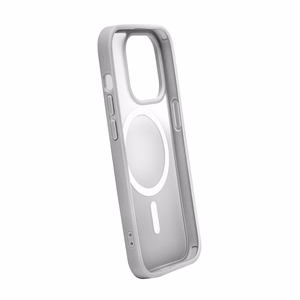 Puro Gradient MagSafe Silikoninen Suojakuori iPhone 15 Prolle - hopeinen