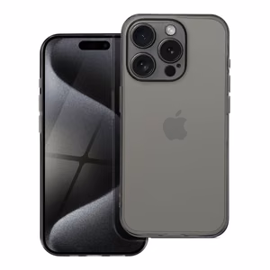 Suojakuori iPhone 11 Pro:lle BOX PREMIUM 1,5 mm läpinäkyvä musta