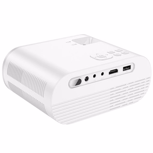 Hoco DT1 HD Ready -projektori Wi-Fi Bluetooth 720P valkoinen