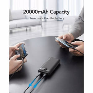 Ulkoinen akku Veger L20S (VP2039PD / W2039PD) PD QC3.0 2A 20W 20000 mAh valkoinen