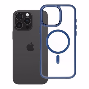 ROAR suojakuori MAG BUMPER, yhteensopiva MagSafen kanssa, IPHONE 16 Pro Max, tummansininen