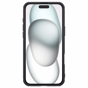 Nillkin Super Frosted Shield Pro Magneettinen suojakuori iPhone 16:lle - musta