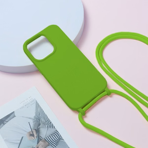 Hihnasuojakuori silikoninen Iphone 13 Pro Max:lle - design 1 vihreä