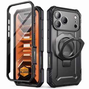 Supcase Grip Pro Mag MagSafe -suojakuori iPhone 18 Pro Max / 17 Pro Max – musta