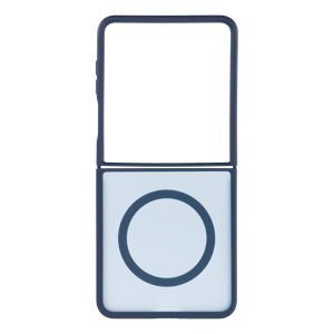 Tummansininen 4sF-S Acrylic -suojakuori MagSafe-tuella Samsung Galaxy Z Flip8 -mallille