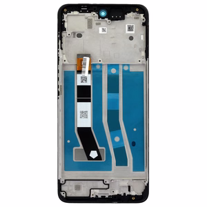 LCD + kosketusnäyttö Motorola G54 musta alkuperäinen