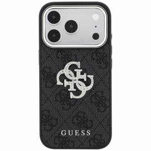 Kotelo mallille IPHONE 18 Pro /17 Pro (Big Strass Logo 4G) (väri: ruskea)