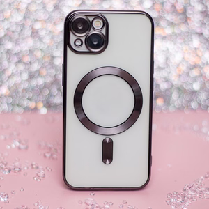 Color Chrome Mag Suojakuori iPhone 17 Air 6,6 musta
