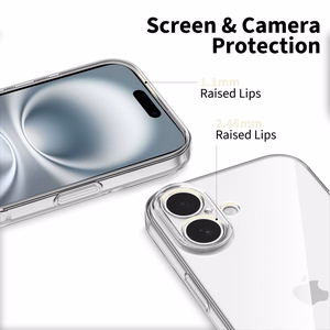 Tech-Protect FlexAir Suojakuori iPhone 17:lle - läpinäkyvä