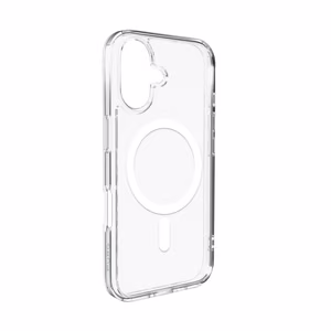 Puro Lite Mag MagSafe Silikoninen Suojakuori iPhone 16:lle - läpinäkyvä