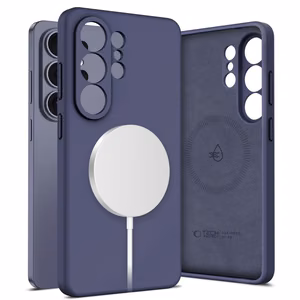 Tech-Protect silikoninen MagSafe-suojakuori Samsung Galaxy S26 Ultralle – violetti