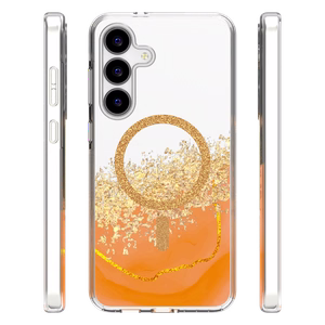 Epoxy Mag suojakuori Samsung Galaxy S25 FE oranssi