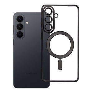 Case for Samsung S26 PLUS Electro Mag Cover compatible with MagSafe black