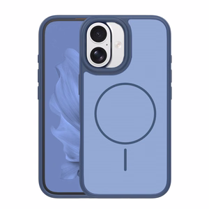 Frame Thin Mag case for iPhone 16 6,1" dark blue
