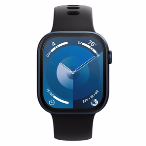 Spigen Elite Shield ”EZ FIT” Hybrid Glass 2-PACK for Apple Watch 10 (46MM) - Clear