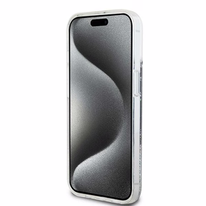 DKNY Liquid Glitter Big Logo Suojakuori iPhone 15 Plus / 14 Plus:lle - musta
