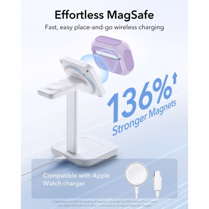 ESR Orbit Halolock MagSafe Suojakuori AirPods Pro:lle - violetti