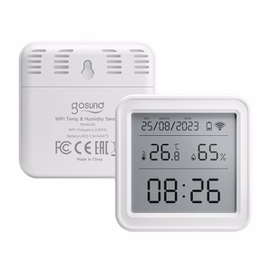 Zigbee Gosund ST17 LCD älylämpötila- ja kosteusanturi Tuya