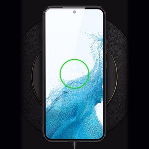 Dux Ducis Yolo tyylikäs suojus ekologisesta nahasta Samsung Galaxy S22 + (S22 Plus) punainen