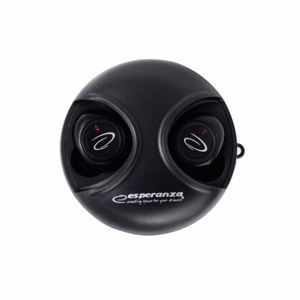 Esperanza EH228K kuulokkeet / kuulokemikrofoni Langaton In-ear puhelut / musiikki Micro-USB Bluetooth musta