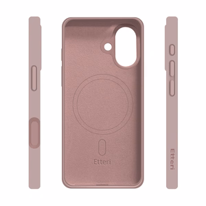 Etteri Silicone Mag suojakuori iPhone 17 vaaleanpunainen
