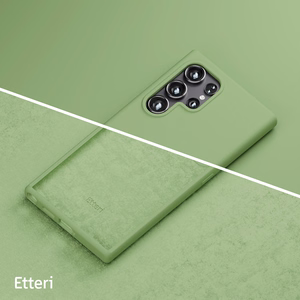 Etteri silikonikuori Samsung Galaxy S24 Ultra - vaaleanvihreä