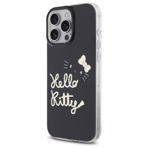 Hello Kitty IML Golden Diva MagSafe Suojakuori iPhone 16 Pro Max:lle - musta