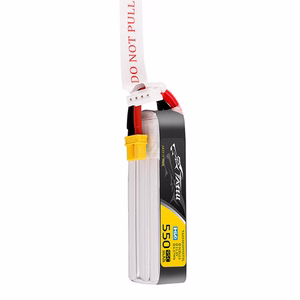 Tattu 3s 550 mAh 95C 11,4 V HV Lipo-akku, jossa on XT30-liitin (Long-Pack)