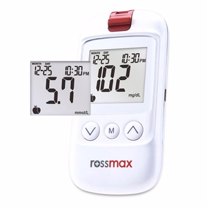 Rossmax HS200 BT -verensokerin mittauslaite