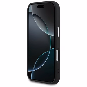 Guess Classic Logo MagSafe Suojakuori iPhone 17 Pro:lle musta