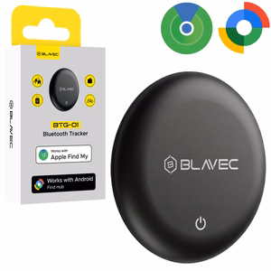 Musta Blavec BTG-01 Bluetooth-paikannin Apple- ja Android-laitteille (BTBTG01-B)