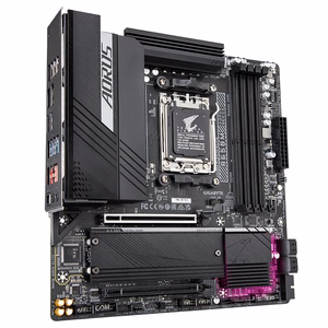 GIGABYTE B650M AORUS ELITE emolevy - AMD Ryzen 9000 -prosessorit, 12+2+2-vaiheinen VRM, jopa 8000MHz DDR5, 1xPCIe 5.0 + 1xPCIe 4.0 M.2, 2.5GbE LAN, USB 3.2 Gen 2x2