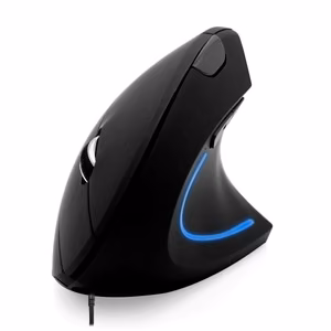 MEDIA-TECH VERTIC MT1122 Langallinen pystysuora hiiri 6400 DPI Musta