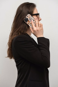 Suojakuori iPhone 15 PLUS:lle Forcell F-Protect Mirage yhteensopiva MagSafe wild panther