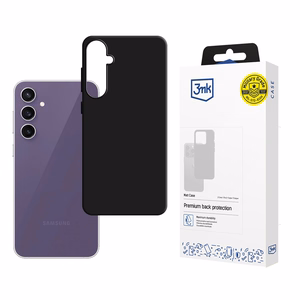 3mk Matt Case Samsung Galaxy S24 FE:lle - Musta