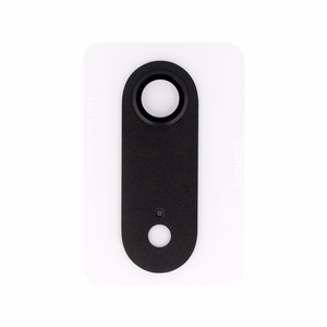 Tempered glass Tel Protect 95% AR+AF Full Metal Camera Protector on camera for Iphone 17 Air black (camera island)
